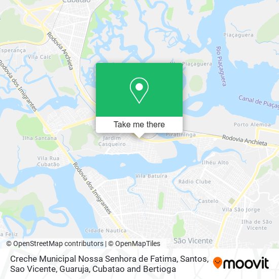 Creche Municipal Nossa Senhora de Fatima map