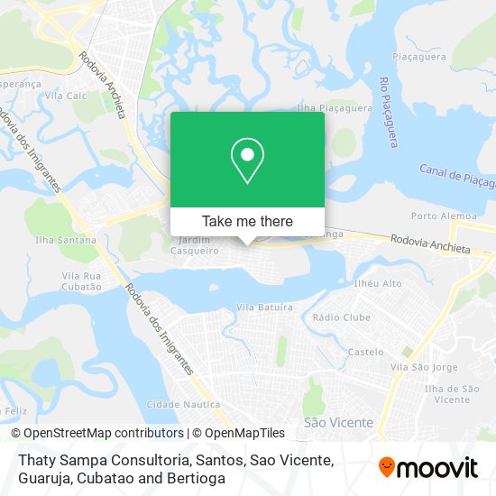 Thaty Sampa Consultoria map