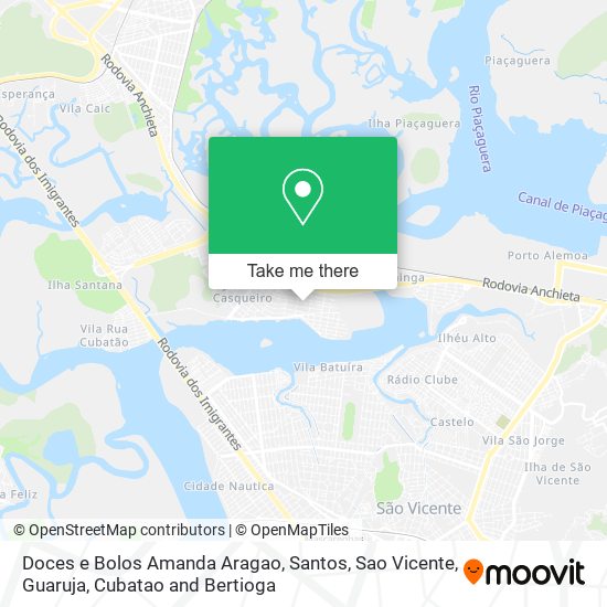 Doces e Bolos Amanda Aragao map