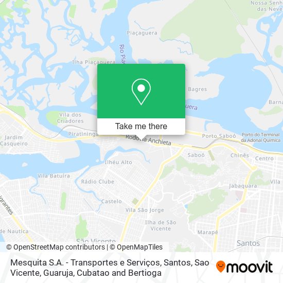 Mesquita S.A. - Transportes e Serviços map
