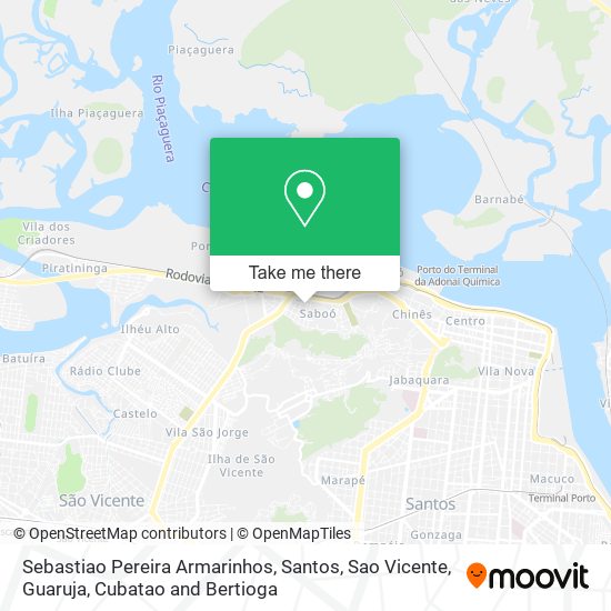 Sebastiao Pereira Armarinhos map