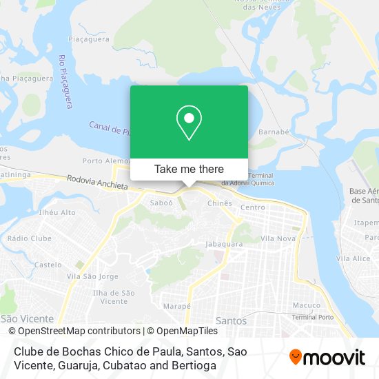 Clube de Bochas Chico de Paula map