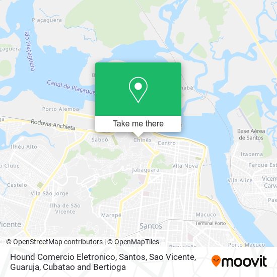 Hound Comercio Eletronico map