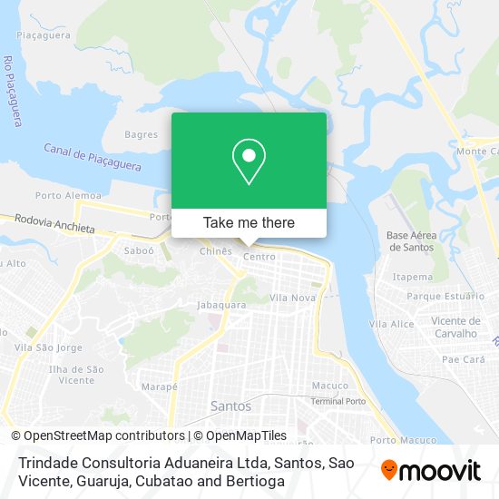 Trindade Consultoria Aduaneira Ltda map