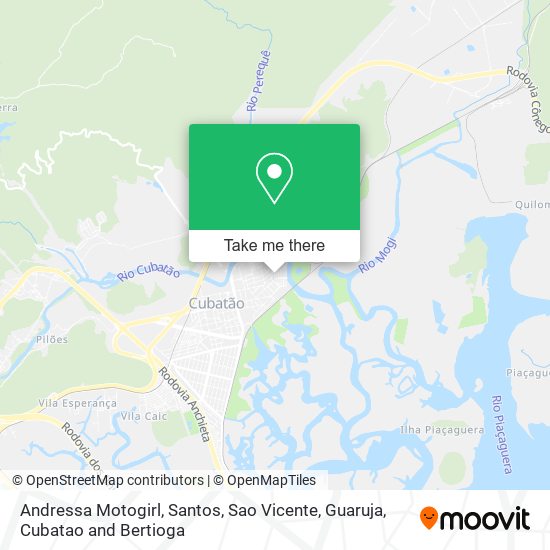 Andressa Motogirl map