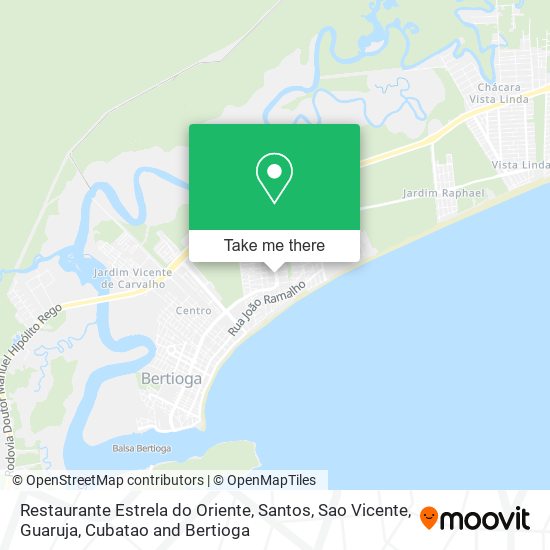 Restaurante Estrela do Oriente map