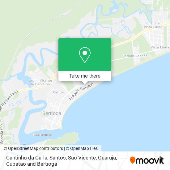 Cantinho da Carla map