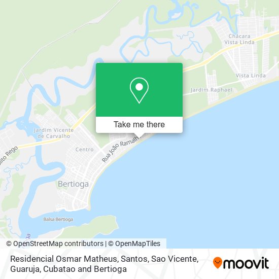 Mapa Residencial Osmar Matheus