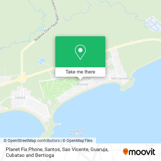Planet Fix Phone map