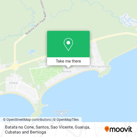 Batata no Cone map