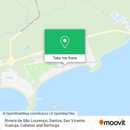 Riviera de São Lourenço map