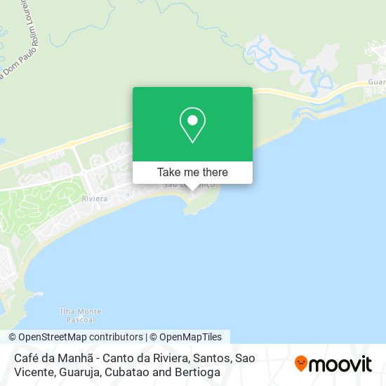Café da Manhã - Canto da Riviera map