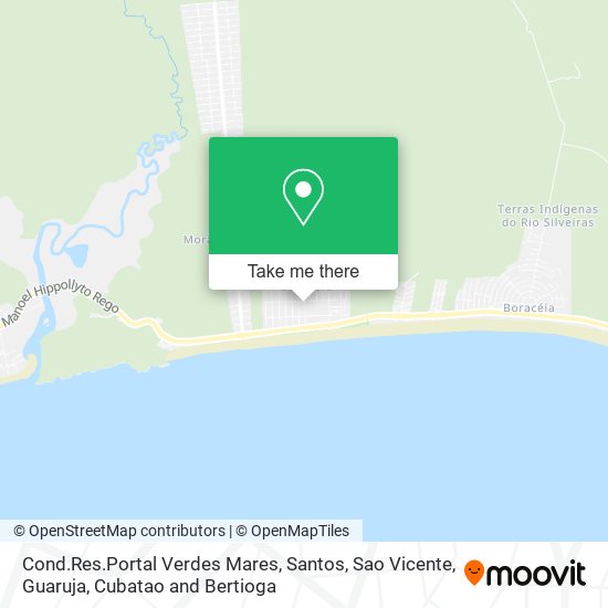 Cond.Res.Portal Verdes Mares map