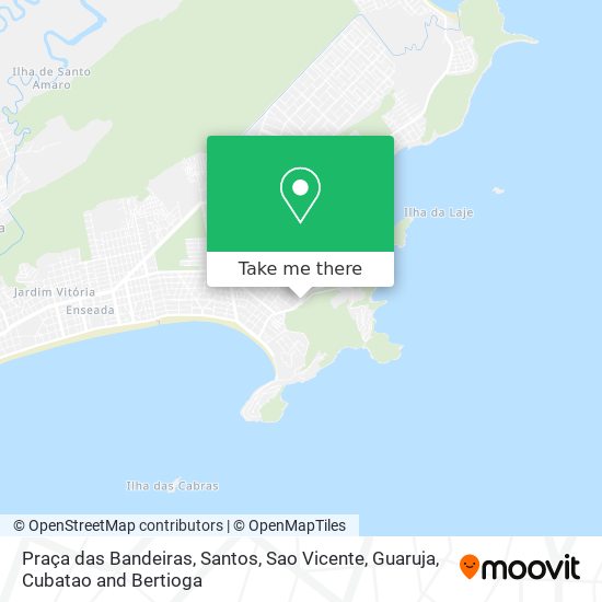 Praça das Bandeiras map