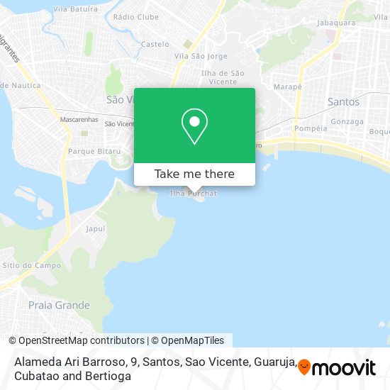 Alameda Ari Barroso, 9 map