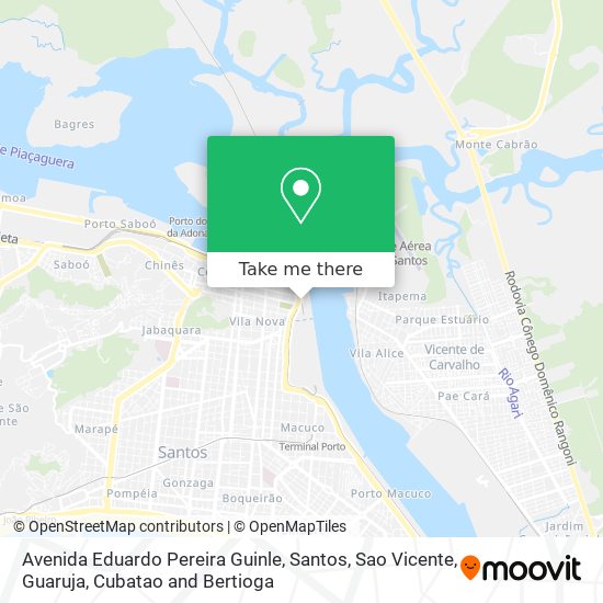 Avenida Eduardo Pereira Guinle map