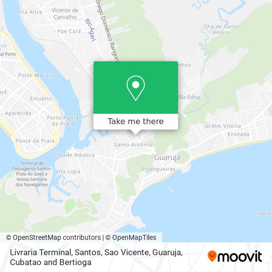 Mapa Livraria Terminal