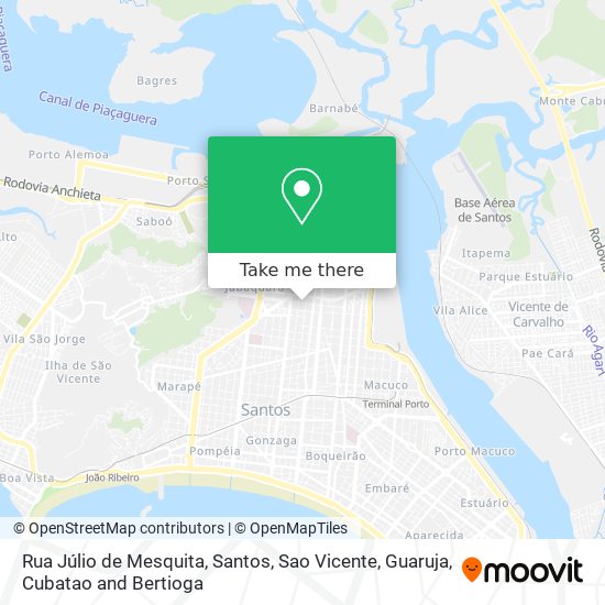 Rua Júlio de Mesquita map