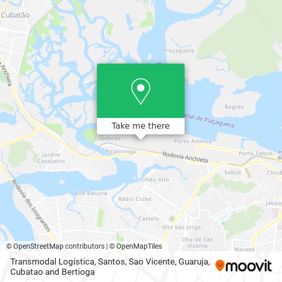 Transmodal Logística map
