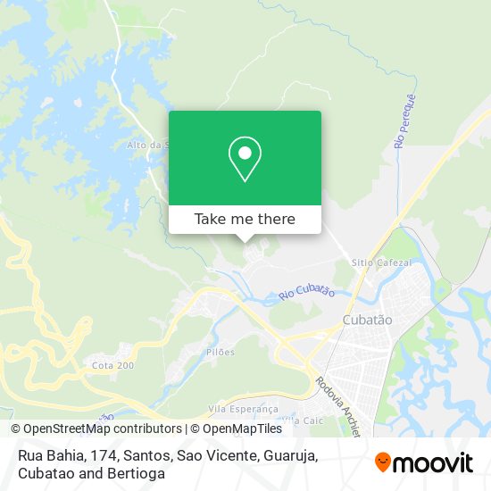 Rua Bahia, 174 map