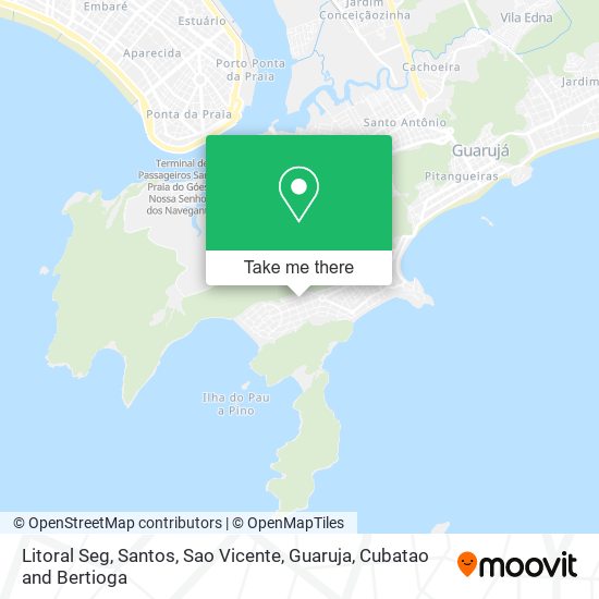 Mapa Litoral Seg