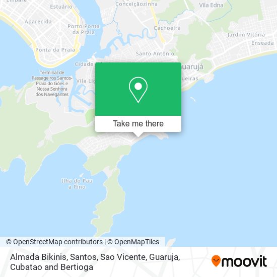 Almada Bikinis map