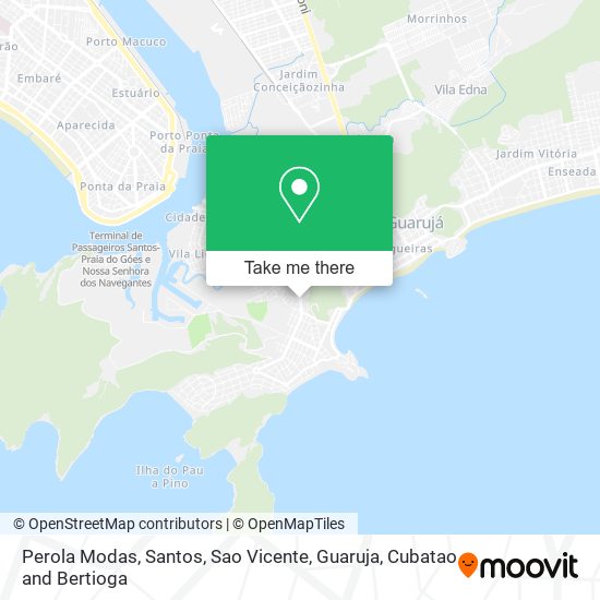 Perola Modas map