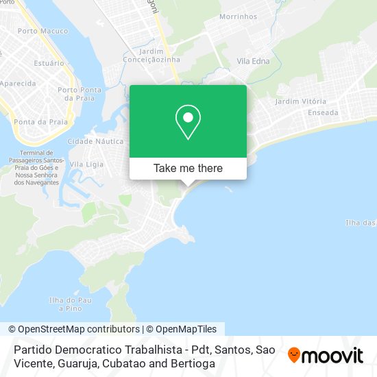 Partido Democratico Trabalhista - Pdt map