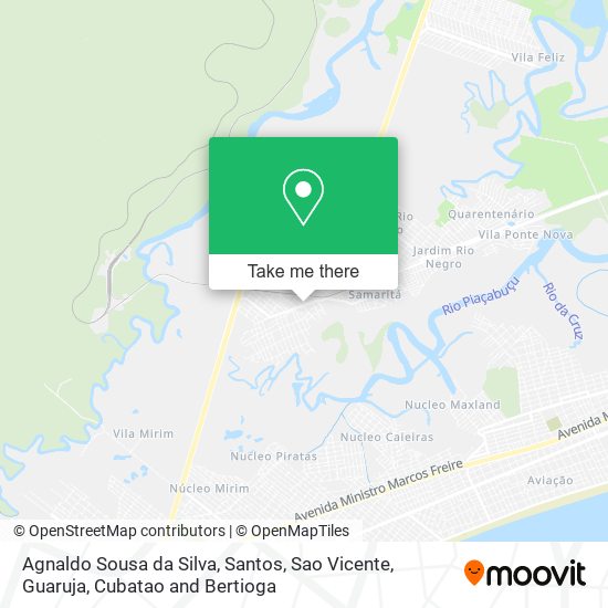 Mapa Agnaldo Sousa da Silva