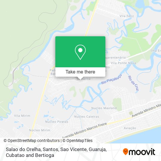 Salao do Orelha map