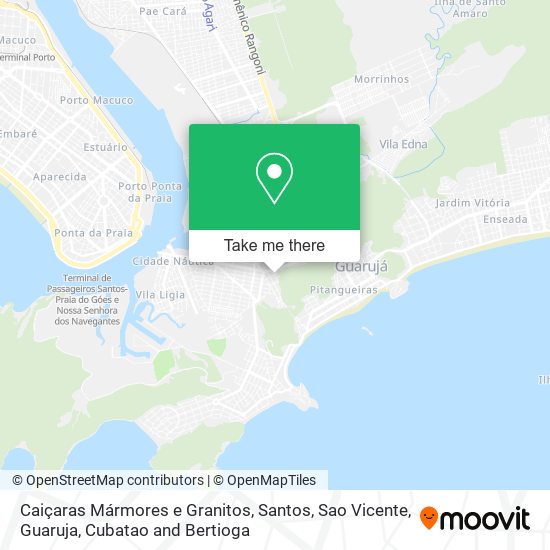 Caiçaras Mármores e Granitos map