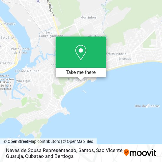 Neves de Sousa Representacao map