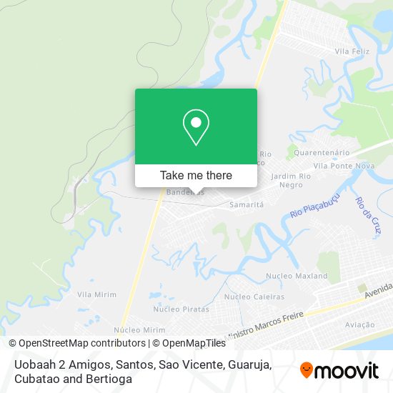 Uobaah 2 Amigos map
