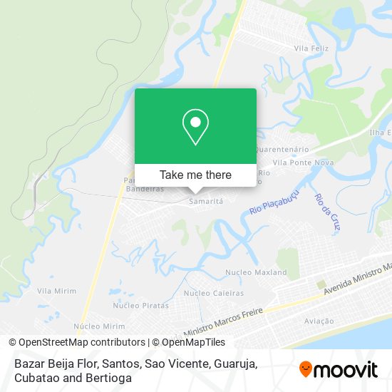 Bazar Beija Flor map