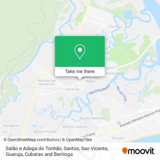 Salão e Adega do Tonhão map