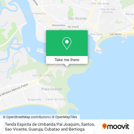 Tenda Espirita de Umbanda Pai Joaquim map