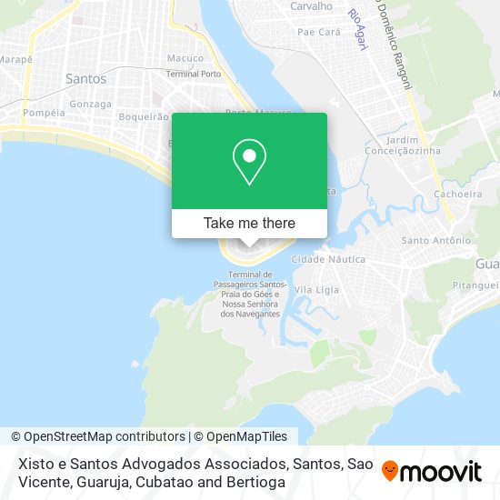 Xisto e Santos Advogados Associados map