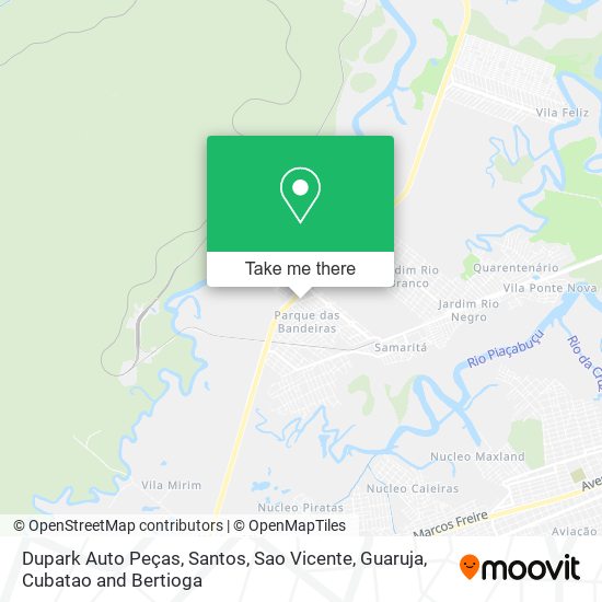 Mapa Dupark Auto Peças