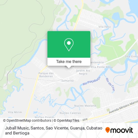 Juball Music map