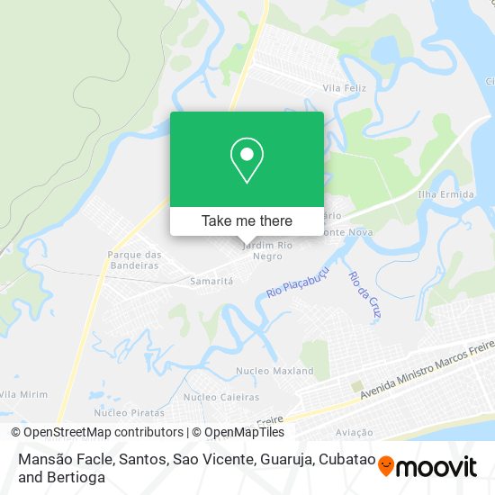 Mansão Facle map