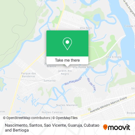 Mapa Nascimento