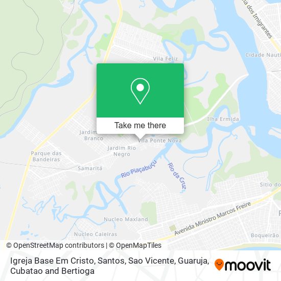 Mapa Igreja Base Em Cristo