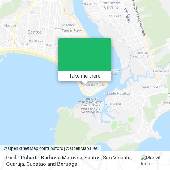 Paulo Roberto Barbosa Marasca map