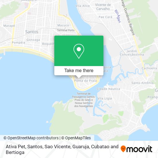 Ativa Pet map