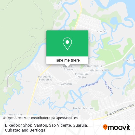 Bikedoor Shop map