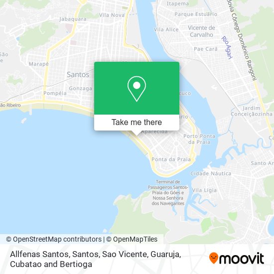 Allfenas Santos map