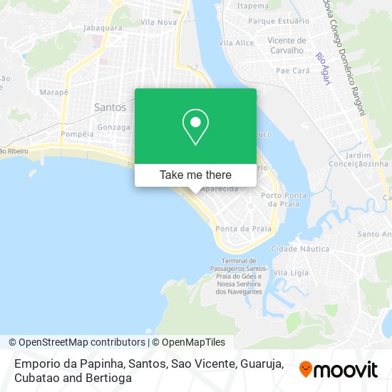 Emporio da Papinha map