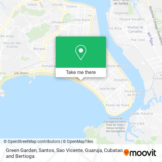 Green Garden map