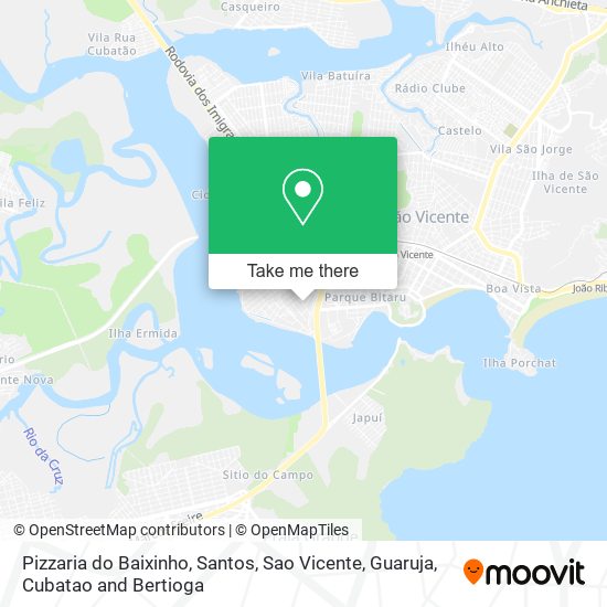 Pizzaria do Baixinho map