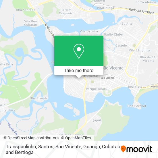 Transpaulinho map